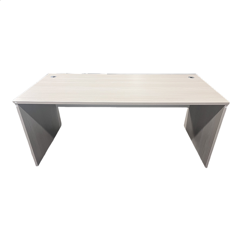 Γραφείο Εργασίας Armadi Pakoworld Σε Sonoma-Λευκή Απόχρωση 180X80X75Εκ