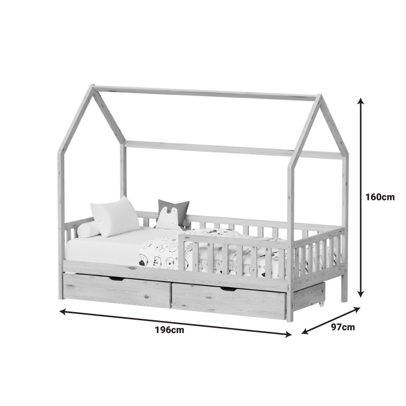 Παιδικό Κρεβάτι Piccolo Τ. Montessori Με 2 Συρτάρια Pakoworld Ξύλο Πεύκου Σε Φυσική Απόχρωση 90X190Εκ Παιδικό Κρεβάτι Piccolo Τ. Montessori Με 2 Συρτάρια Pakoworld Ξύλο Πεύκου Σε Φυσική Απόχρωση 90X190Εκ