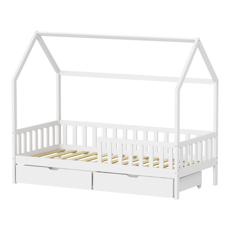 Παιδικό Κρεβάτι Piccolo Τ. Montessori Με 2 Συρτάρια Pakoworld Ξύλο Πεύκου Σε Λευκή Απόχρωση 90X190Εκ Παιδικό Κρεβάτι Piccolo Τ. Montessori Με 2 Συρτάρια Pakoworld Ξύλο Πεύκου Σε Λευκή Απόχρωση 90X190Εκ