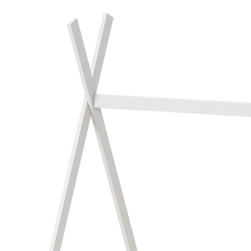 Παιδικό Κρεβάτι Lalitto Τ. Montessori Με 2 Συρτάρια Pakoworld Ξύλο Πεύκου Σε Λευκή Απόχρωση 90X190Εκ