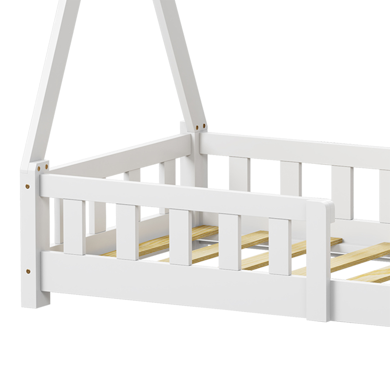 Παιδικό Κρεβάτι Noam Τ. Montessori Με Κιγκλίδωμα Pakoworld Ξύλο Πεύκου Σε Λευκή Απόχρωση 70X140Εκ Παιδικό Κρεβάτι Noam Τ. Montessori Με Κιγκλίδωμα Pakoworld Ξύλο Πεύκου Σε Λευκή Απόχρωση 70X140Εκ