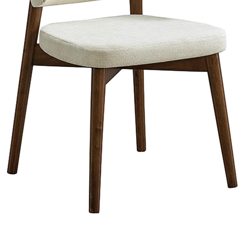 Καρέκλα Siena Pakoworld Rubberwood Σε Καρυδί-Εκρού Απόχρωση 48X50X81Εκ Καρέκλα Siena Pakoworld Rubberwood Σε Καρυδί-Εκρού Απόχρωση 48X50X81Εκ