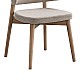 Καρέκλα Siena Pakoworld Rubberwood Σε Φυσική-Μπεζ Απόχρωση 48X50X81Εκ