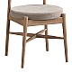 Καρέκλα Raudi Pakoworld Rubberwood Σε Φυσική-Μπεζ Απόχρωση 45.5X45.5X81Εκ