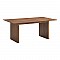 Τραπέζι Eleganza Pakoworld Mdf Σε Καρυδί Απόχρωση 180X99X75.8Εκ