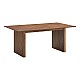 Τραπέζι Eleganza Pakoworld Mdf Σε Καρυδί Απόχρωση 180X99X75.8Εκ