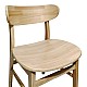 Καρέκλα Lumnia Pakoworld Rubberwood Σε Φυσική Απόχρωση 46X50X76Εκ Καρέκλα Lumnia Pakoworld Rubberwood Σε Φυσική Απόχρωση 46X50X76Εκ