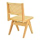 Καρέκλα Winslow Pakoworld Rubberwood-Rattan Σε Φυσική Απόχρωση 46X58X80Εκ
