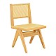 Καρέκλα Winslow Pakoworld Rubberwood-Rattan Σε Φυσική Απόχρωση 46X58X80Εκ