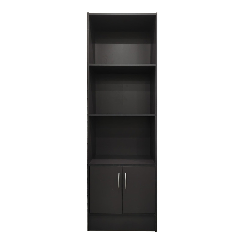 Βιβλιοθήκη Tekaro I Pakoworld Σε Ανθρακί Απόχρωση 57X33X180Εκ Βιβλιοθήκη Tekaro I Pakoworld Σε Ανθρακί Απόχρωση 57X33X180Εκ