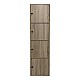 Ντουλάπι-Στήλη Gabino Pakoworld Σε Sonoma Απόχρωση 40X39X158Εκ
