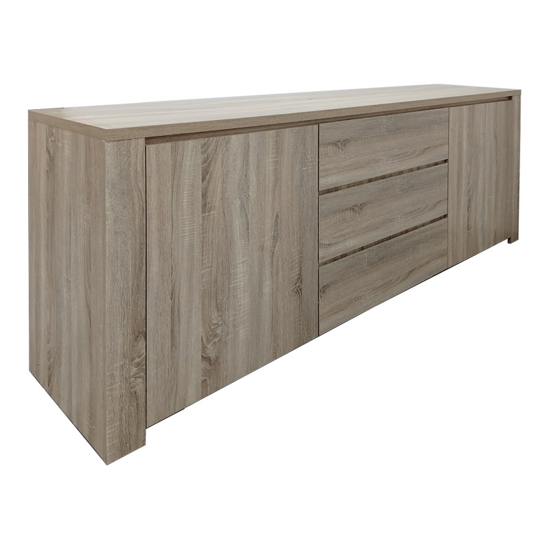 Μπουφές Kalya Pakoworld Σε Sonoma Απόχρωση 220X49X89.5Εκ Μπουφές Kalya Pakoworld Σε Sonoma Απόχρωση 220X49X89.5Εκ
