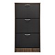 Παπουτσοθήκη Savaz Pakoworld Σε Oak-Ανθρακί Απόχρωση 60X24X114Εκ Παπουτσοθήκη Savaz Pakoworld Σε Oak-Ανθρακί Απόχρωση 60X24X114Εκ