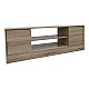 Έπιπλο Τηλεόρασης Sasa Pakoworld Σε Sonoma Απόχρωση 120X35X41.5Εκ