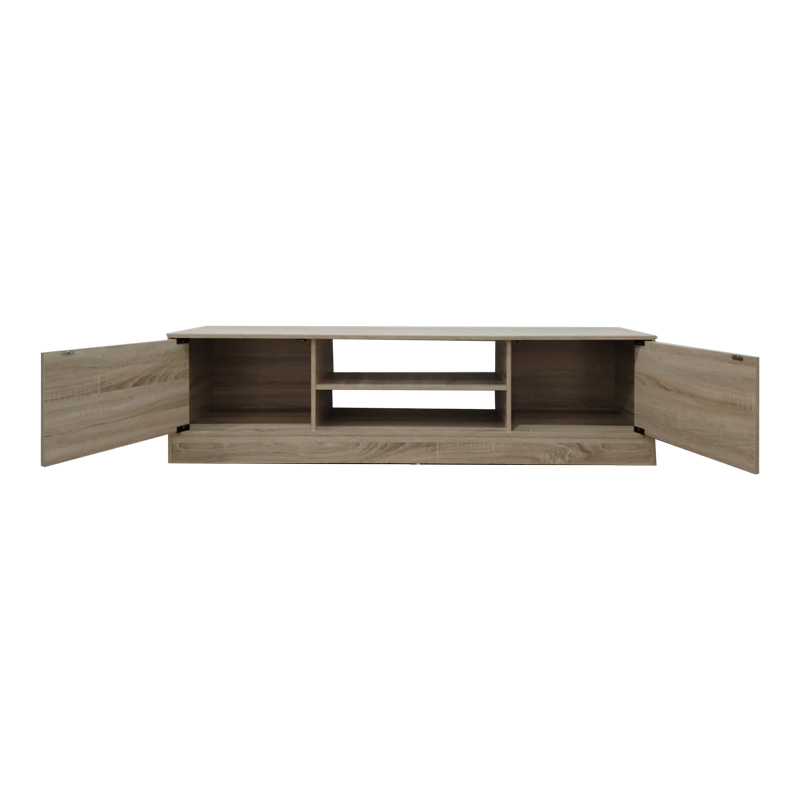 Έπιπλο Τηλεόρασης Sasa Pakoworld Σε Sonoma Απόχρωση 150X35X41.5Εκ