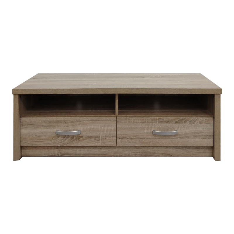 Έπιπλο Τηλεόρασης Podizor Pakoworld Σε Sonoma Απόχρωση 120X45X42.5Εκ