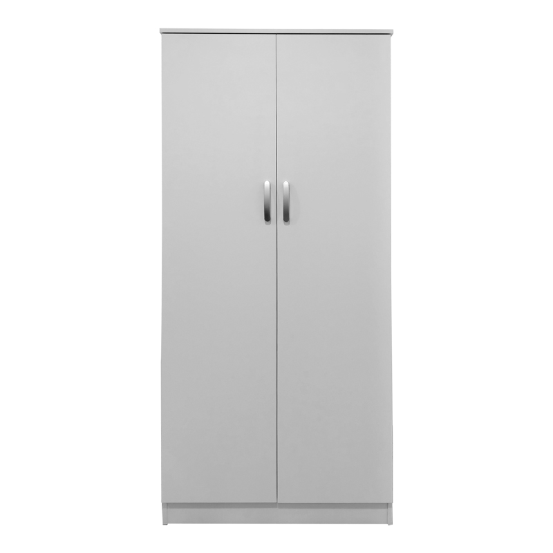 Ντουλάπα Δίφυλλη Lego Pakoworld Σε Λευκή Απόχρωση 80X42X180Εκ