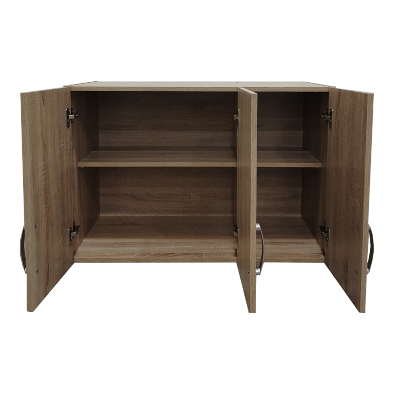 Πατάρι Ντουλάπας Τρίφυλλο Lego Pakoworld Σε Sonoma Απόχρωση 90X41.5X60Εκ