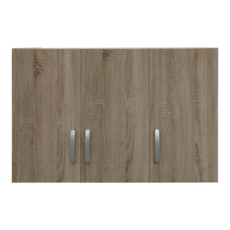 Πατάρι Ντουλάπας Τρίφυλλο Lego Pakoworld Σε Sonoma Απόχρωση 90X41.5X60Εκ