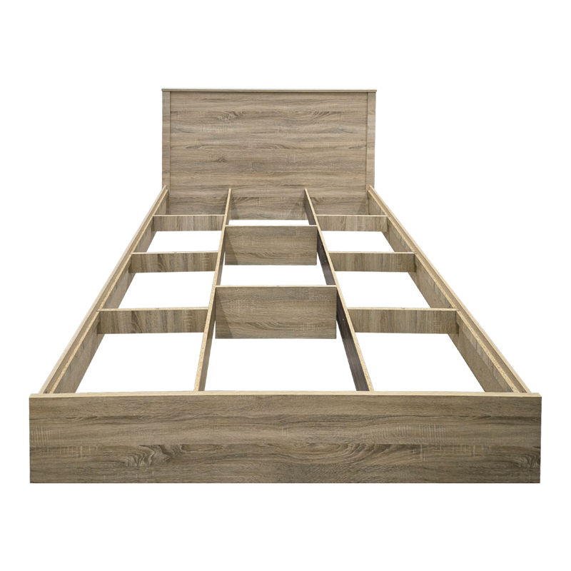 Κρεβάτι Athos Pakoworld Σε Sonoma Απόχρωση 160X200Εκ