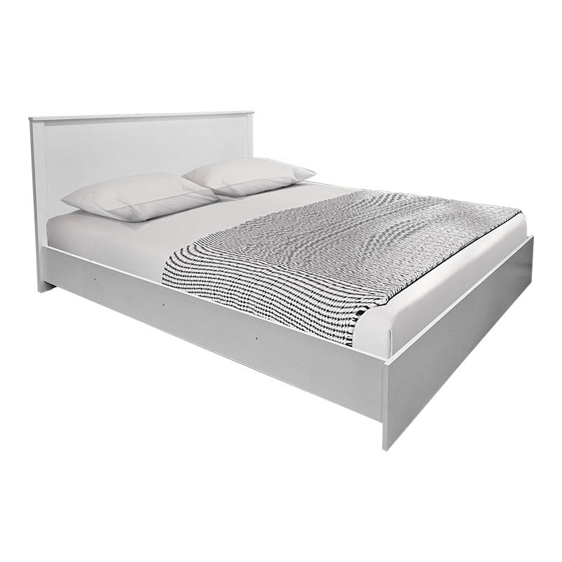 Σετ Κρεβατοκάμαρας Athos Λευκό Με Κρεβάτι 160X200Εκ Σετ 4Τεμ