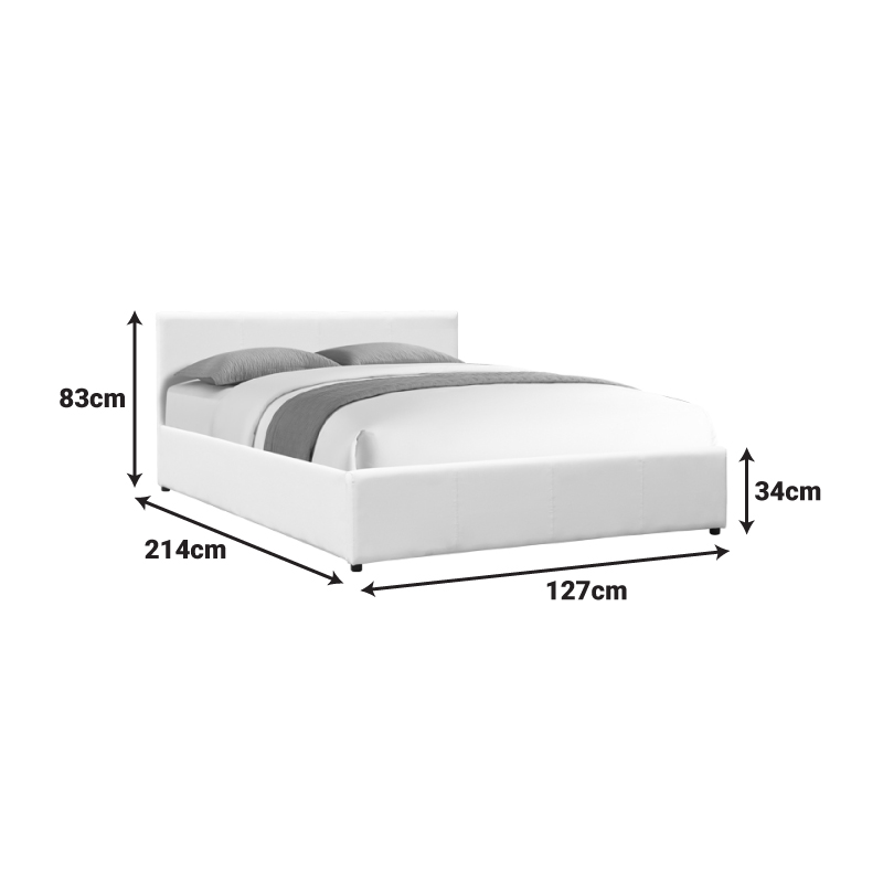 Κρεβάτι Dellia Pakoworld Με Αποθηκευτικό Χώρο Pu Μαύρο 150X200Εκ Κρεβάτι Dellia Pakoworld Με Αποθηκευτικό Χώρο Pu Μαύρο 150X200Εκ