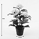 Διακοσμητικό Φυτό Σε Γλάστρα Hydrangea Inart Λευκό Φ35X50Εκ