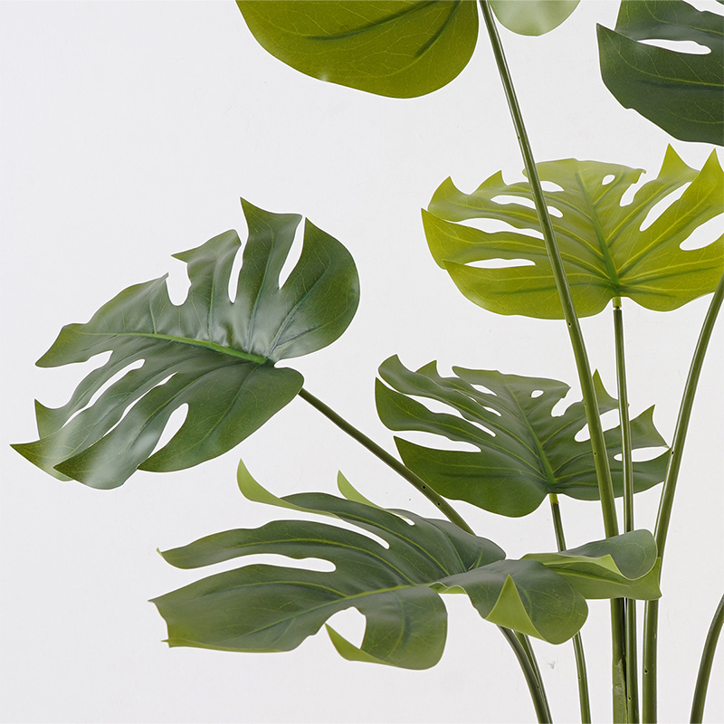 Διακοσμητικό Φυτό Σε Γλάστρα Deliciosa Inart Πράσινο Φ94X120Εκ