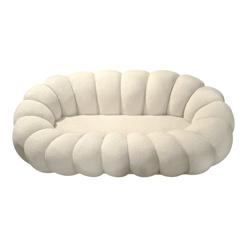 Καναπές Embrace Pakoworld Μπουκλέ Ύφασμα Σε Μπεζ Απόχρωση 180X105X65Εκ Καναπές Embrace Pakoworld Μπουκλέ Ύφασμα Σε Μπεζ Απόχρωση 180X105X65Εκ