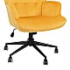 Καρέκλα Γραφείου Διευθυντή Lobima Pakoworld Περιστρεφόμενη Κίτρινο Βελούδο 71X68X104Εκ