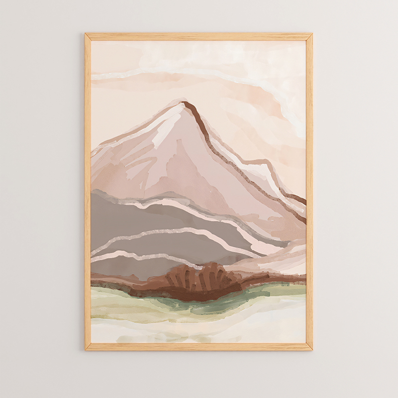 Πίνακας Mons Pakoworld Με Ψηφιακή Εκτύπωση Και Πλαίσιο 33X1.5X48Εκ