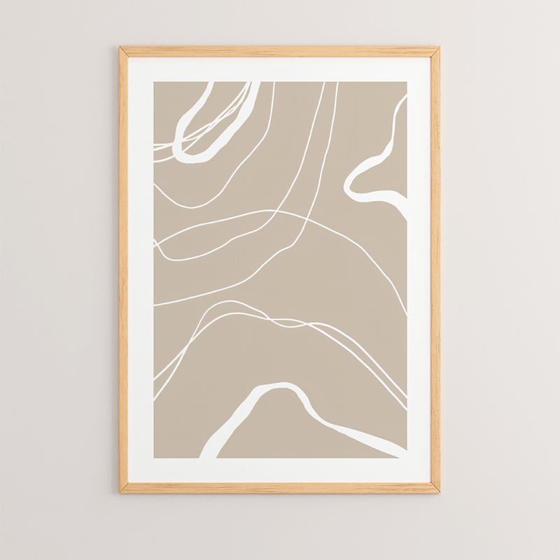 Πίνακας Grito Pakoworld Με Ψηφιακή Εκτύπωση Και Πλαίσιο 33X1.5X48Εκ