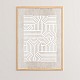 Πίνακας Liny Pakoworld Με Ψηφιακή Εκτύπωση Και Πλαίσιο 33X1.5X48Εκ