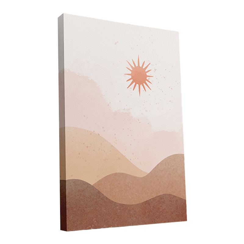 Πίνακας Σε Καμβά Belan Pakoworld Τρίπτυχος Με Ψηφιακή Εκτύπωση Και Πλαίσιο 50X2X70Εκ