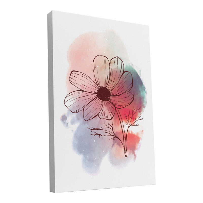 Πίνακας Σε Καμβά Nerve Pakoworld Τρίπτυχος Με Ψηφιακή Εκτύπωση Και Πλαίσιο 50X2X70Εκ