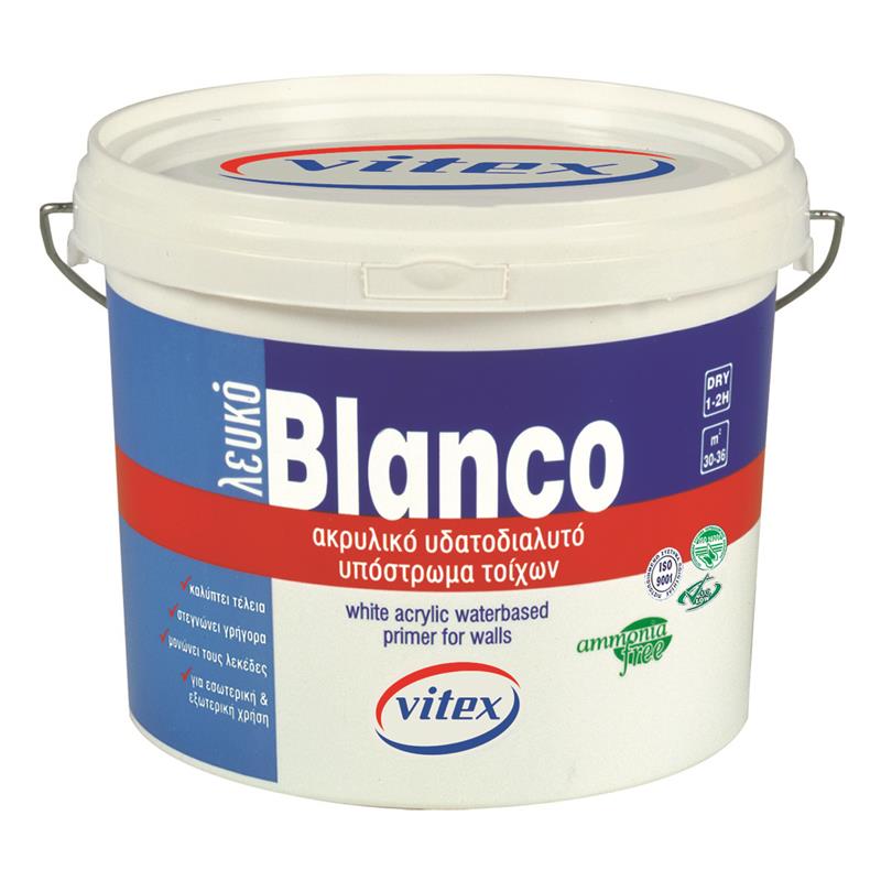 Blanco eco υπόστρωμα νερού λευκό Vitex 10L