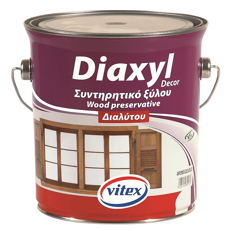 Diaxyl συντηρητικό βερνίκι εμποτισμού Vitex 2,5L