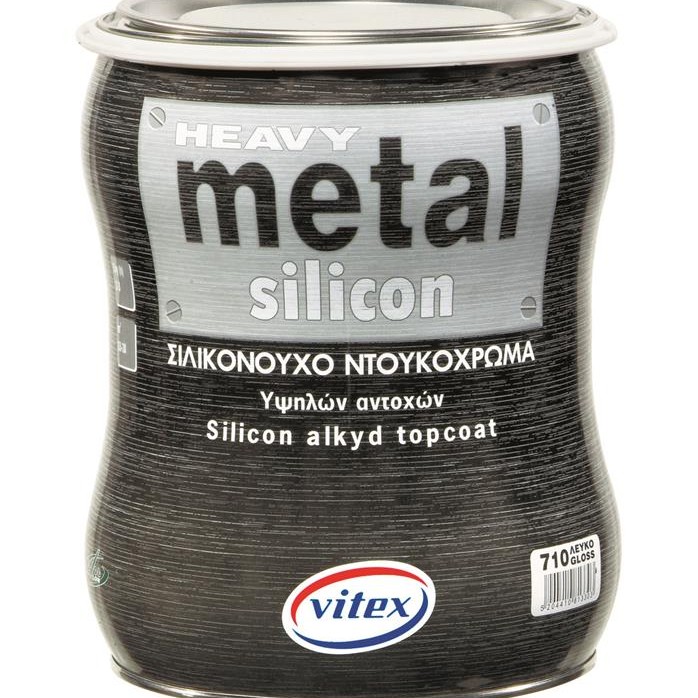 Heavy Metal Silicon Metalize σιλικονούχο ντουκόχρωμα Vitex 750ml Ασημί/Χρυσό/Μπρονζέ