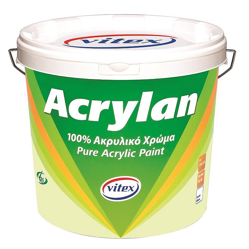 Acrylan ακρυλικό χρώμα 100% Vitex 3L