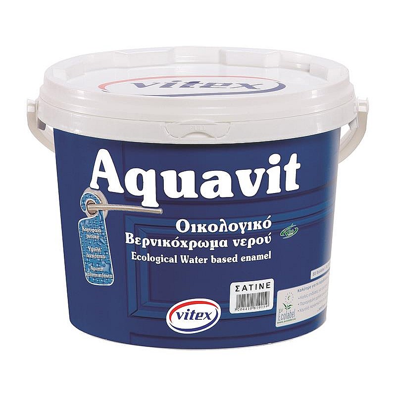 Aquavit eco ριπολίνη νερού λευκή Vitex 2,5L