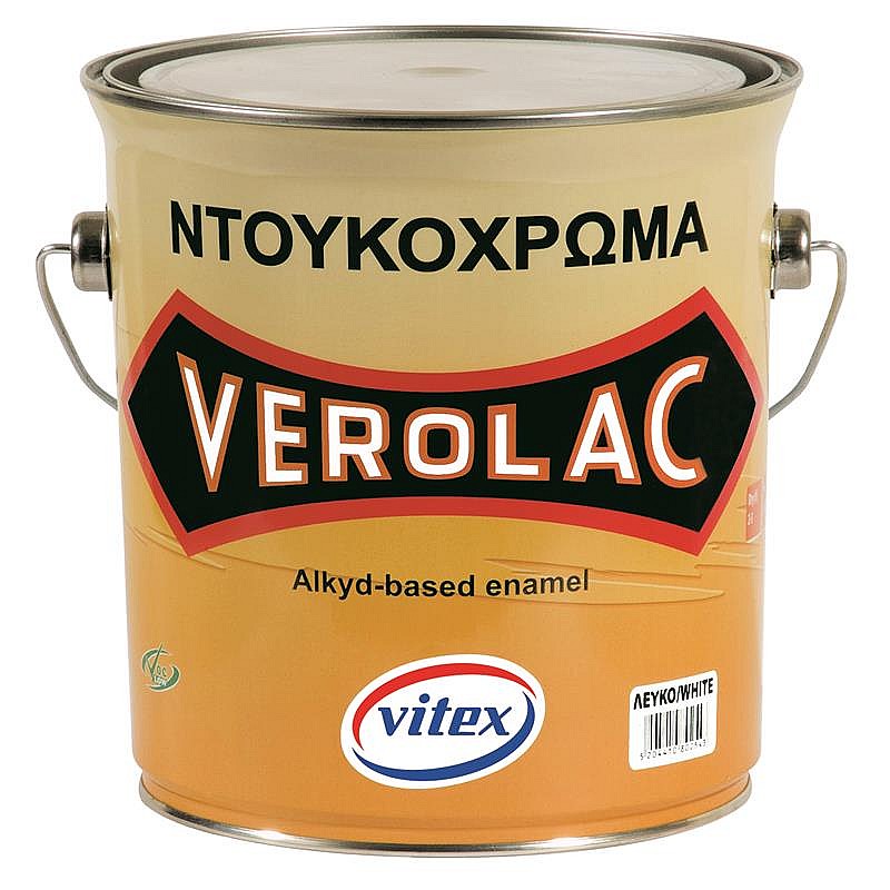 Verolac ντουκόχρωμα Vitex 2,5L Μαύρο/Ασπρο/Κυπαρισσί 