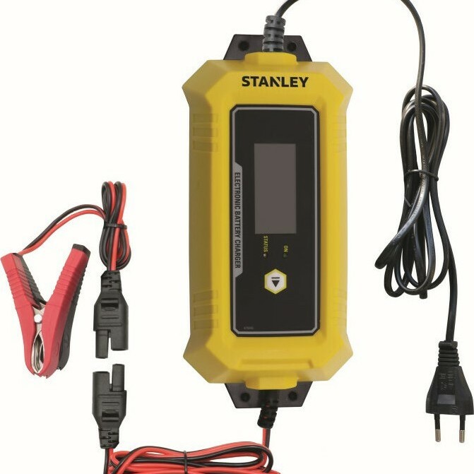 Φορτιστής και Συντηρητής μπαταριών 12V-8A IP65 Stanley SXAE00026