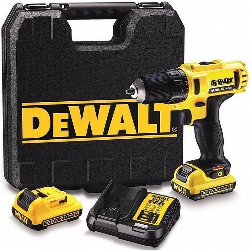 Κόμπακτ Δραπανοκατσάβιδο Dewalt DCD710D2 2Ah 10,8V XR Li-on