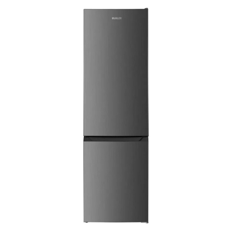 Ψυγειοκαταψύκτης 326lt No Frost Υ201xΠ60xΒ61cm Inox Muhler NFC201IE