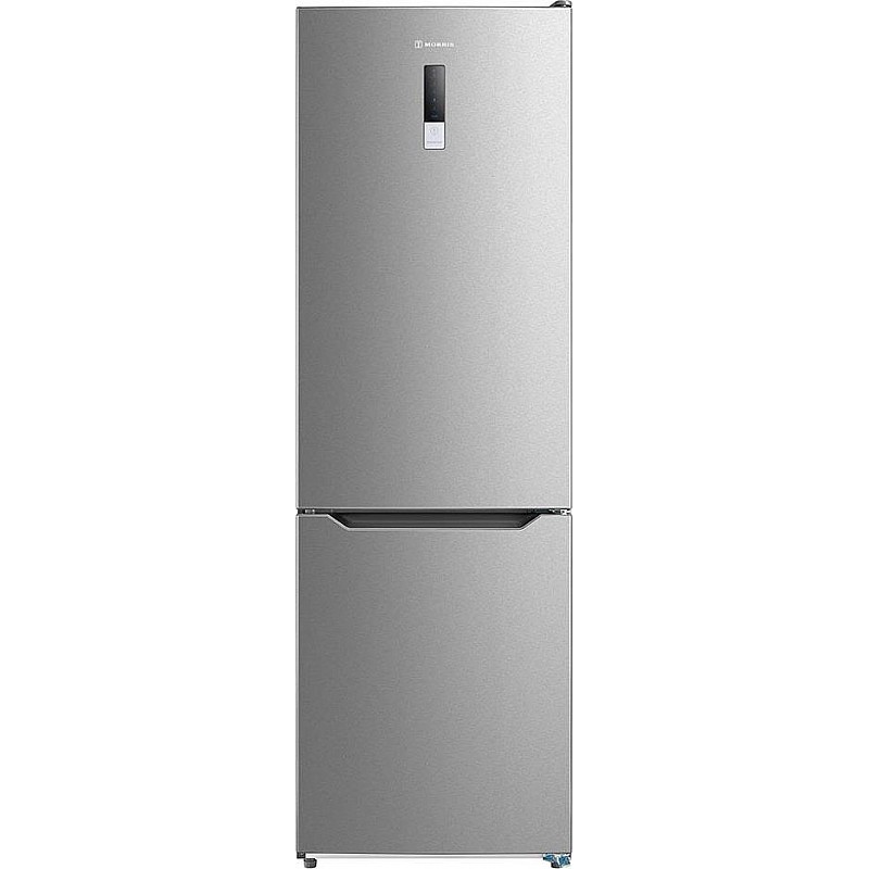 Ψυγειοκαταψύκτης 310lt Full NoFrost Υ188xΠ59.5xΒ63cm Inox Morris T73311EBN