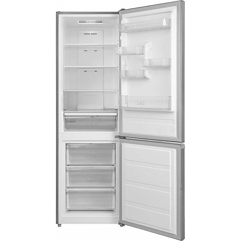 Ψυγειοκαταψύκτης 310lt Full NoFrost Υ188xΠ59.5xΒ63cm Inox Morris T73311EBN