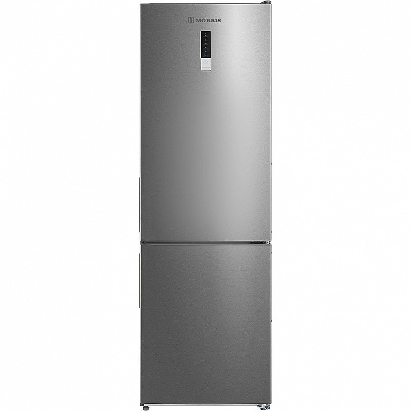 Ψυγειοκαταψύκτης 310lt NoFrost Υ188xΠ59.5xΒ63εκ. Inox Morris T73314DBN