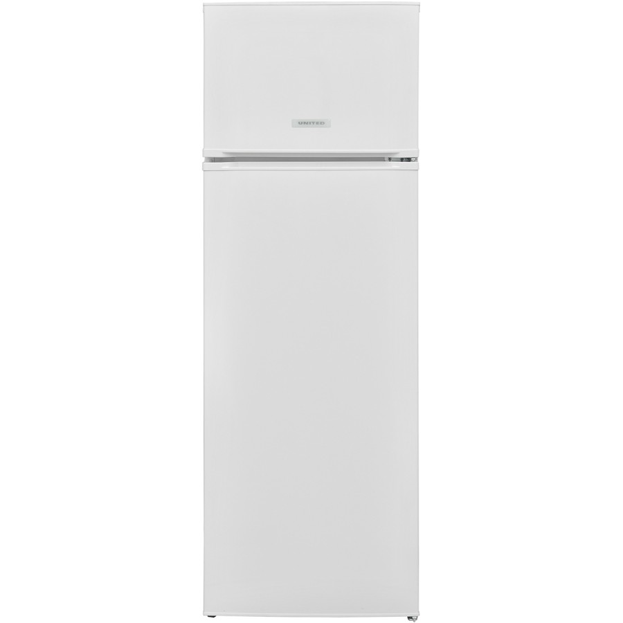 Ψυγείο Δίπορτο 242lt Υ160xΠ54xΒ57εκ. Λευκό United UDW-5570E