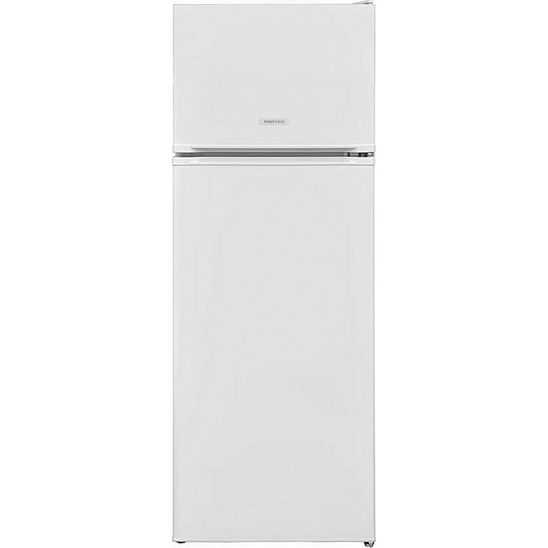 Ψυγείο Δίπορτο 210lt Υ143xΠ55xΒ55cm Λευκό United UDW-1430F