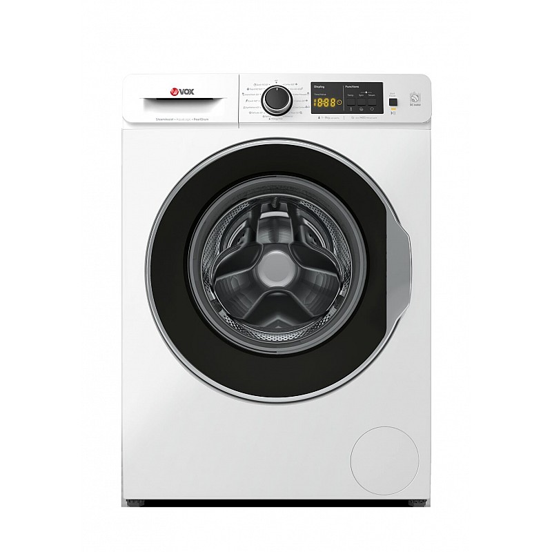 Πλυντήριο Ρούχων 9kg 1400 στροφές Α Λευκό Vox WM1490